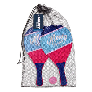 Imagen de MONTY Joc de pales de fusta amb pilota 21x39 cm