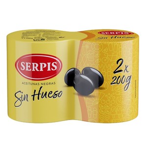 Imagen de SERPIS Olives negres sense pinyol