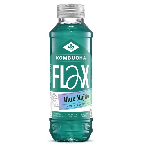 FLAX Te Kombutxa Blue Mojito Km0