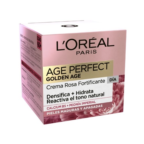 L'ORÉAL PARIS Crema facial rosa de dia Age Perfect