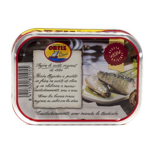 ORTIZ Sardines a l'antiga en oli d'oliva