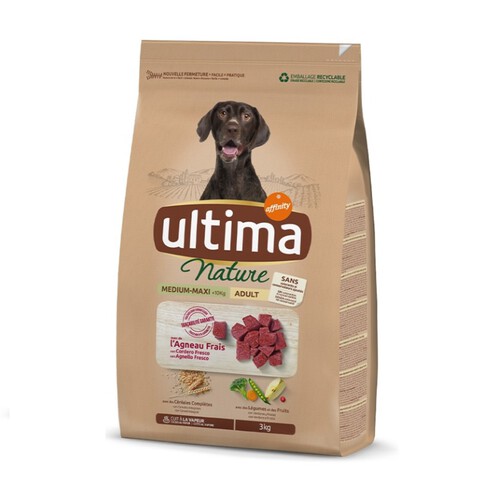 ULTIMA NATURE Menjar de xai per a gos Medium-Maxi