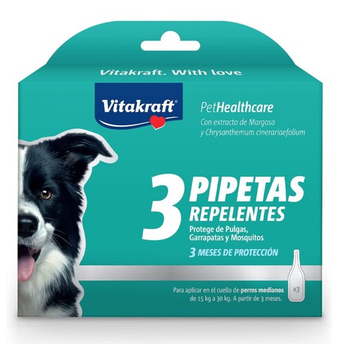 BIOCIDA Pipetes repel·lents per a gossos M