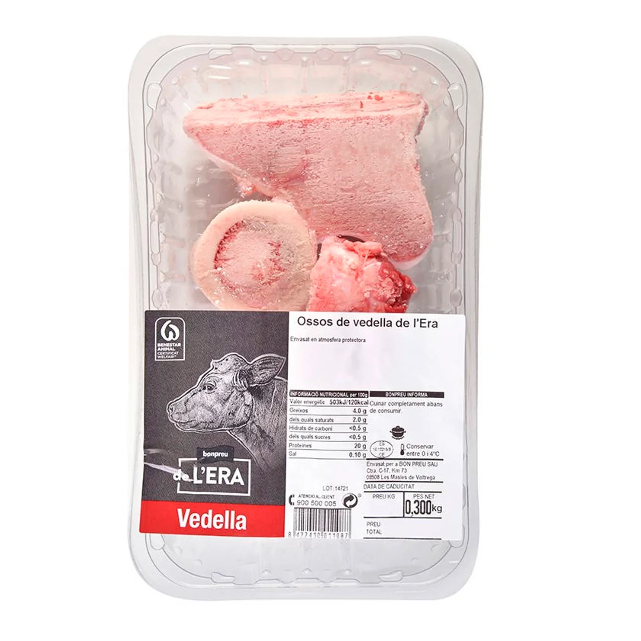 BONPREU DE L'ERA Huesos de ternera