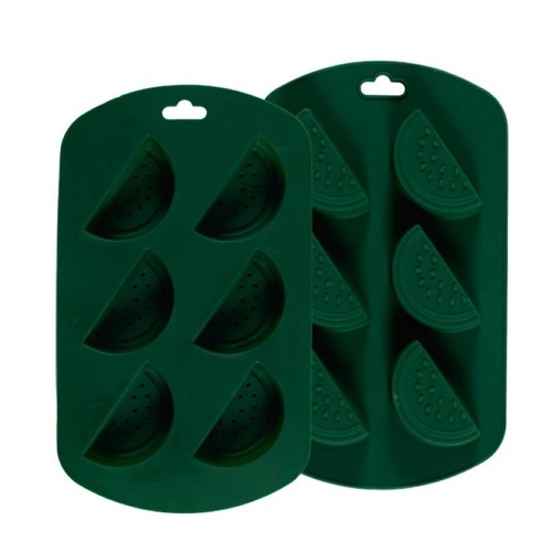  Motlle de silicona per a 6 glaçons de fruita