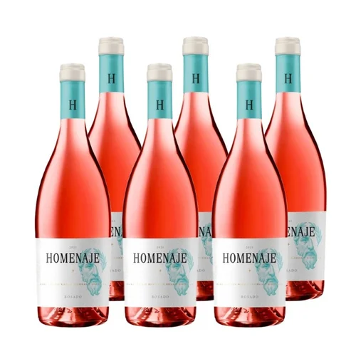 Caja 6u. vino rosado DO Rioja