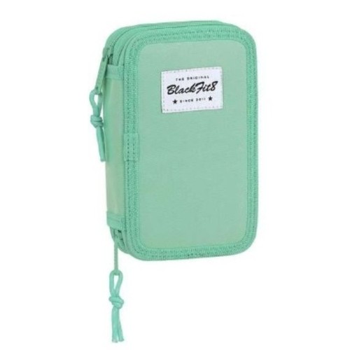 BLACKFIT8 Estoig doble cremallera turquesa