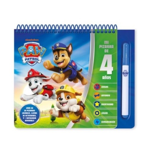 PAW PATROL Quadern pissarra 4 anys