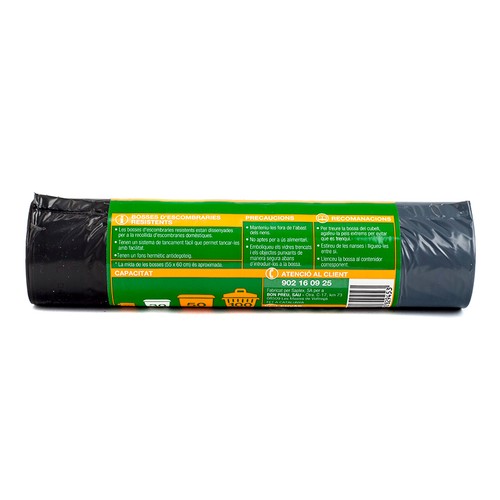 BONPREU Bosses d'escombraries 30 L