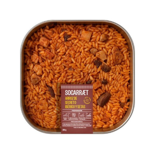 SOCARRAET Arròs secret i bolets