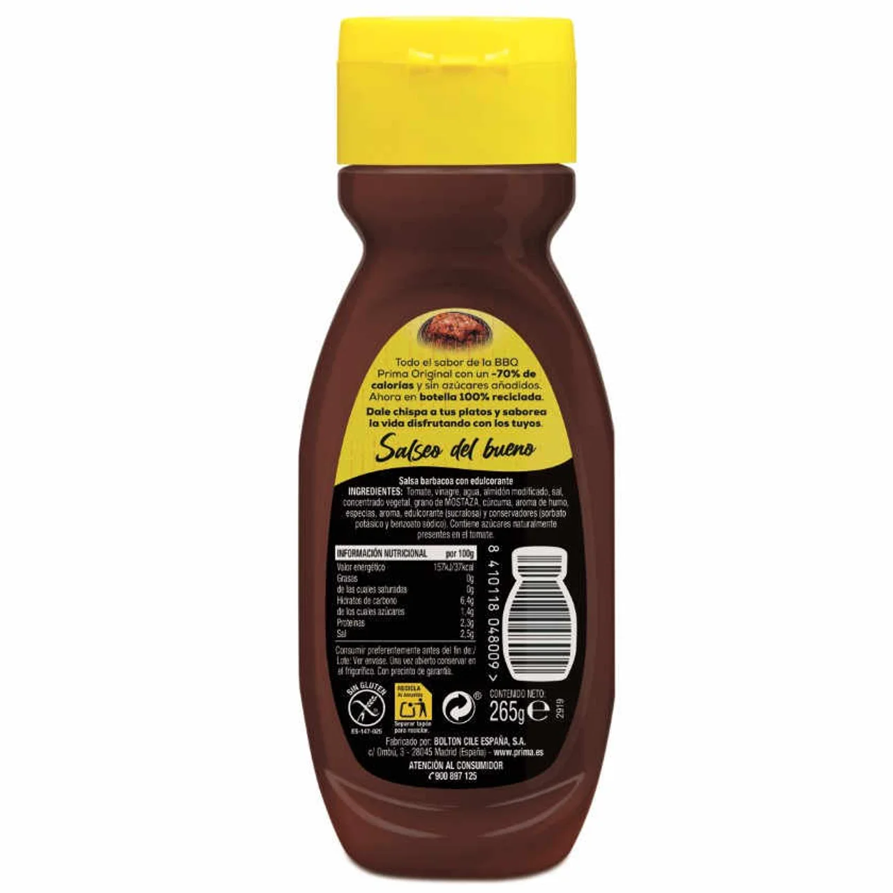 Salsa barbacoa Cero