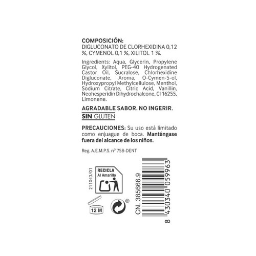 LACER Col·lutori Clorhexidina