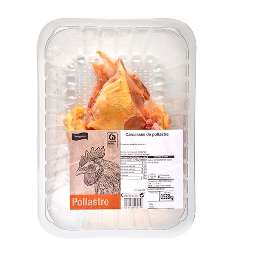 BONPREU Carcasses de pollastre