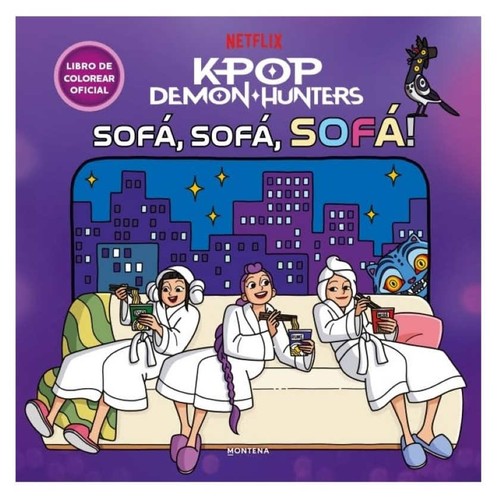 ED. MONTENA Llibre KPop Demon Hunters - ¡Sofá, sofá, sofá!
