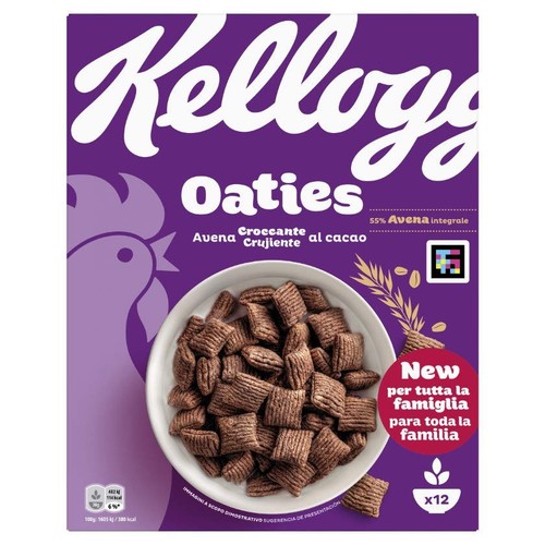KELLOGG'S Cereals Oaties de civada cruixent amb cacau