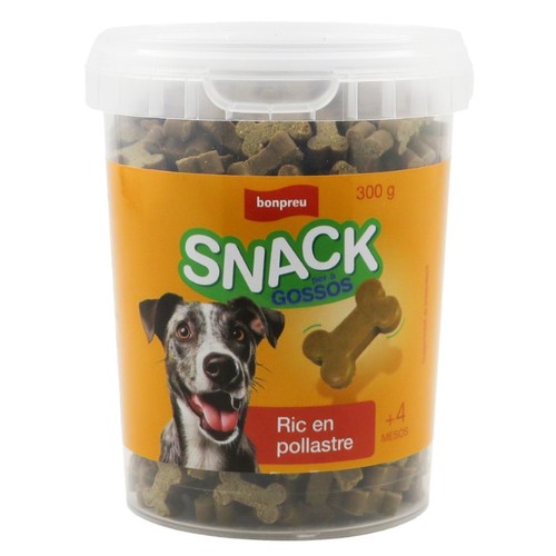 BONPREU Snack ossets ric en pollastre per a gos