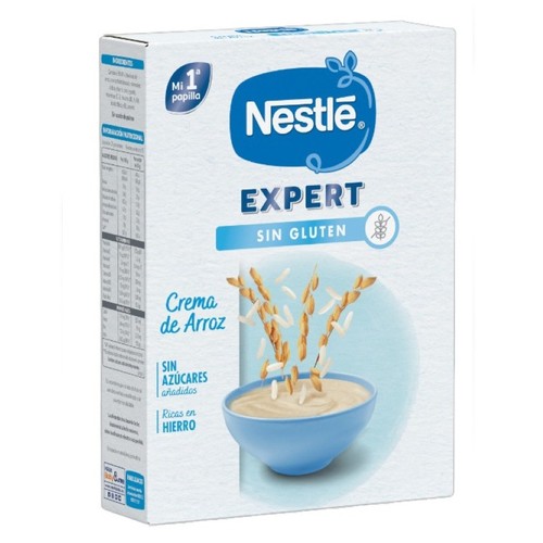 NESTLE Farinetes de crema d'arròs sense gluten Expert