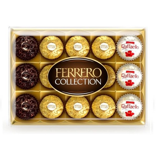 FERRERO ROCHER Assortit de bombons de xocolata Collection 15 u.