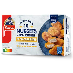 FINDUS Nuggets de peix extracruixents