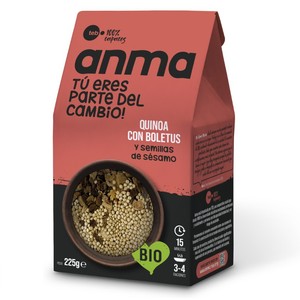 Imagen de ANMA Quinoa amb boletus ecològica