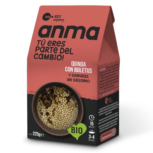 ANMA Quinoa amb boletus ecològica