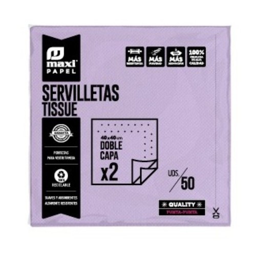 MAXI PRODUCTS Tovallons de paper 40x40 cm Espígol