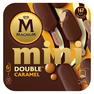 MAGNUM Gelat mini doble caramel