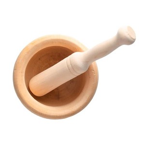 Imagen de FACKELMANN Morter de fusta 14 cm