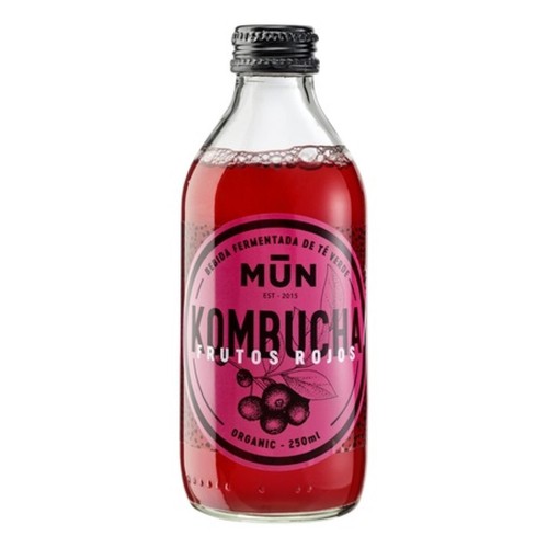 MUN Te Kombutxa de fruits vermells Km0 en ampolla