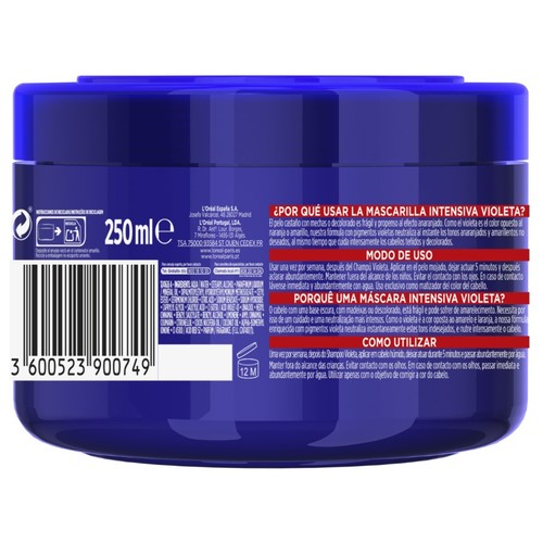 ELVIVE Mascareta capil·lar color vive violeta