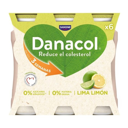 DANACOL Iogurt per beure de llima i llimona