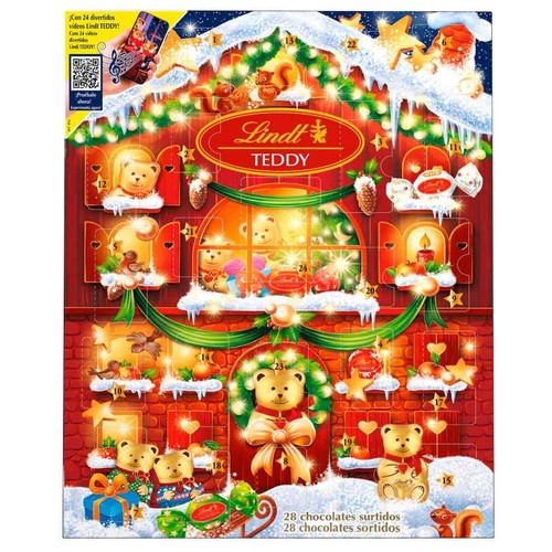 LINDT Calendari d'Advent Teddy
