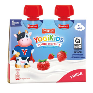 YOGIKIDS Iogurt líquid de maduixa