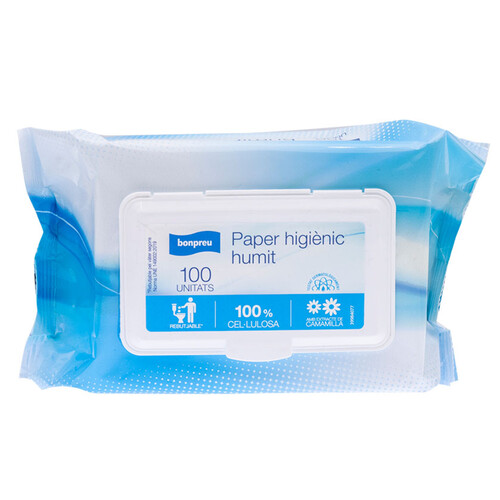 BONPREU Paper higiènic humit