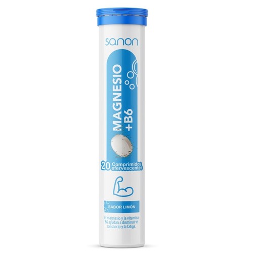SANON Magnesi i Vitamina B6 en comprimits efervescents