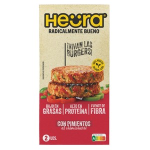 Burger de pimientos y chimichurri