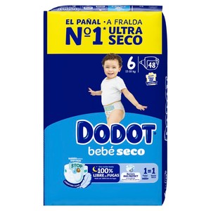 DODOT Bolquers T6 (13-18 kg) 48 ud