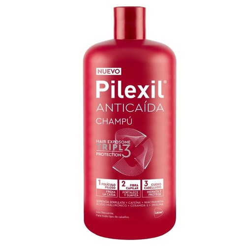 PILEXIL Xampú anticaiguda tripl3