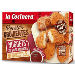 LA COCINERA Nuggets amb salsa barbacoa