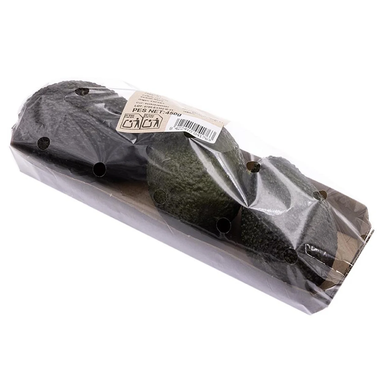 Aguacate en bandeja de 450 g