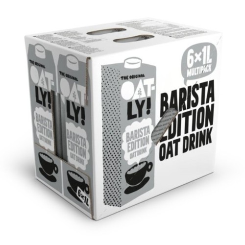 OATLY Beguda de civada Barista 6x1L en cartró