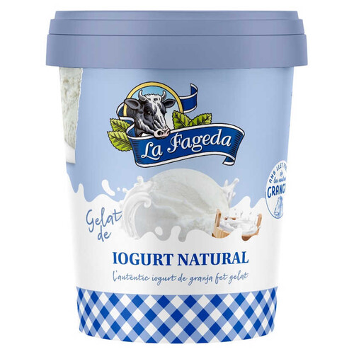 LA FAGEDA Gelat de iogurt natural de granja