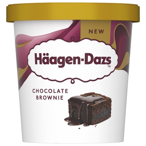 HÄAGEN-DAZS Gelat de xocolata Brownie