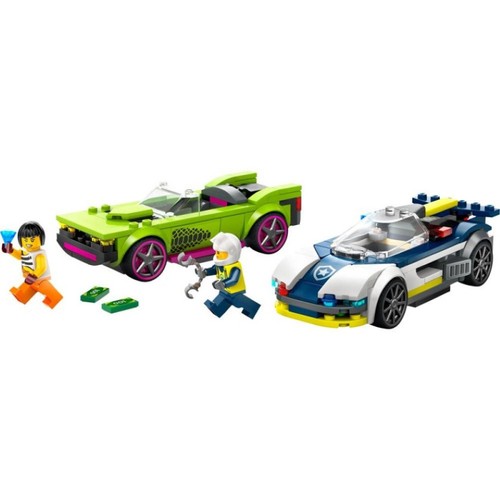 LEGO Set 2 cotxes policia i esportiu