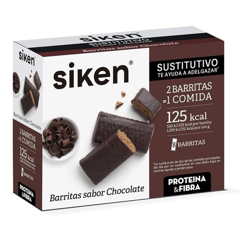 SIKEN SUSTITUT. Barretes amb gust de xocolata