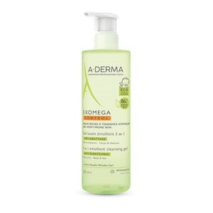 Imagen de A-DERMA Gel netejador exomega 2 en 1