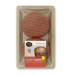 TERRA I TAST Burger vegetal amb gust de vedella