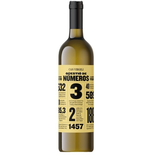 QÜESTIÓ NÚMEROS Vi blanc Do Catalunya
