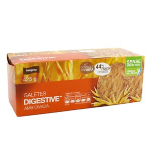 Imagen de BONPREU Galetes integrals amb civada i blat