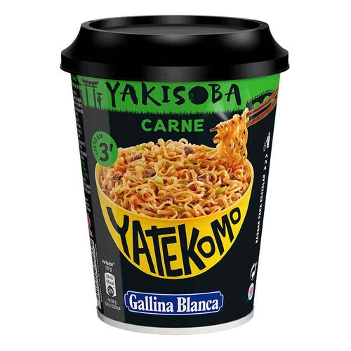 YATEKOMO Fideus orientals amb carn Yakisoba